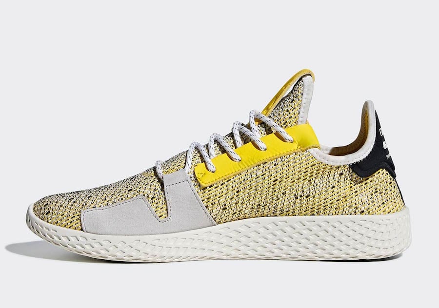 Pharrell adidas Tennis Hu V2 Yellow BB9543