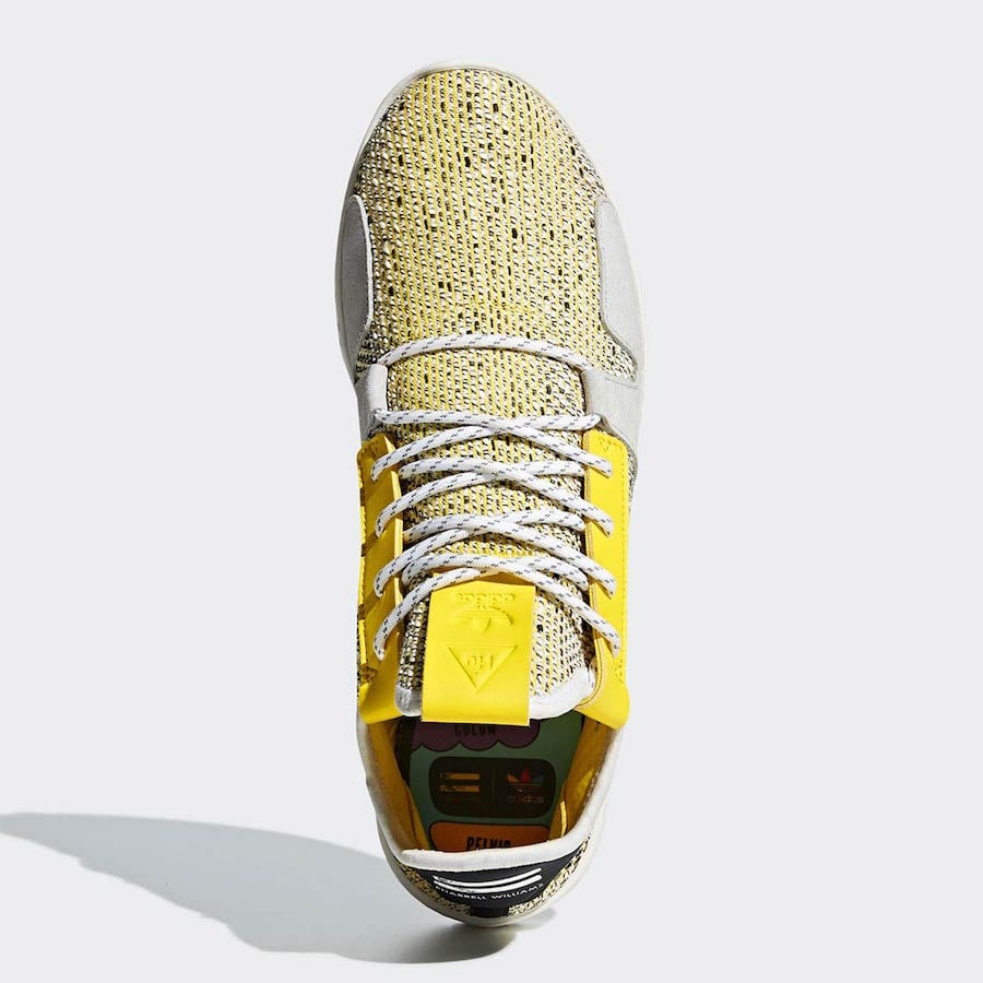 Pharrell adidas Tennis Hu V2 Yellow BB9543