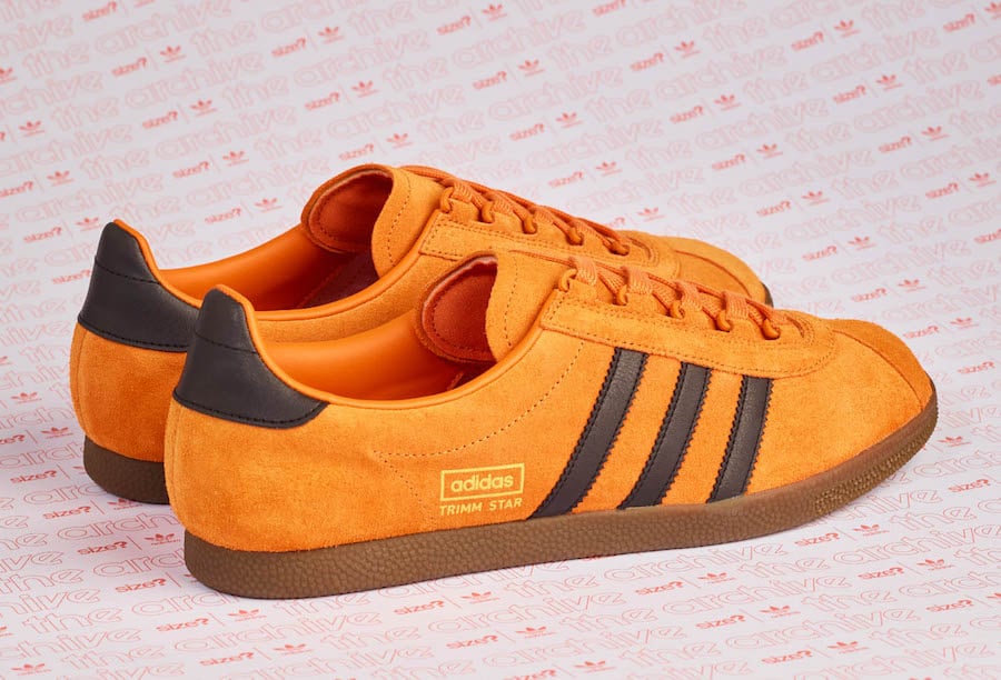 size? Exclusive adidas Archive Trimm Star Pumpkin