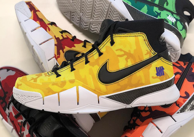 Clear Look at the Undefeated x Nike Kobe 1 Protro ‘Lakers’ PE