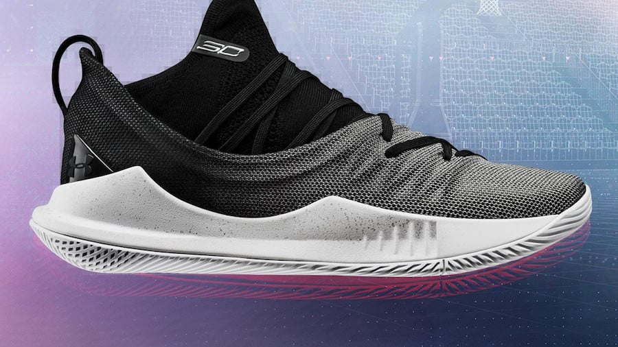 Under Armour Curry 5 Black White