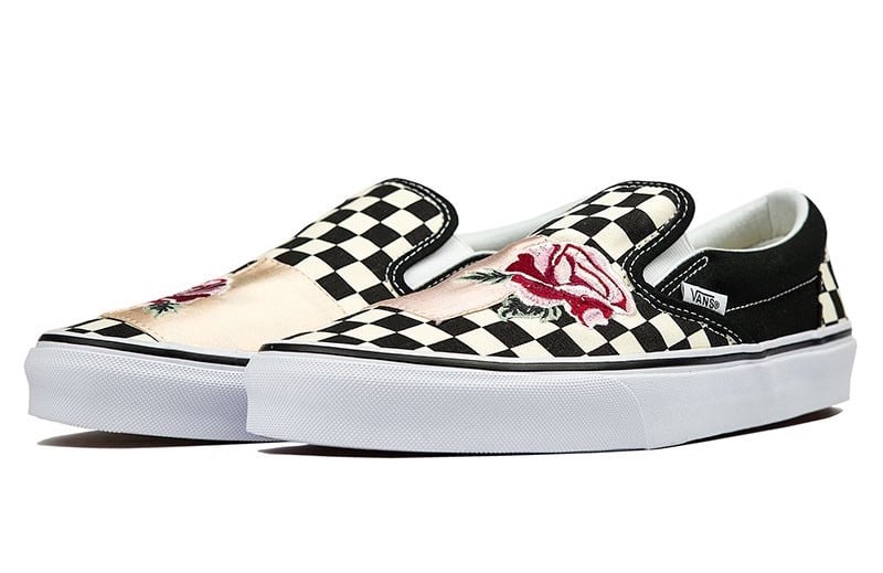 vans slip on checkerboard premium