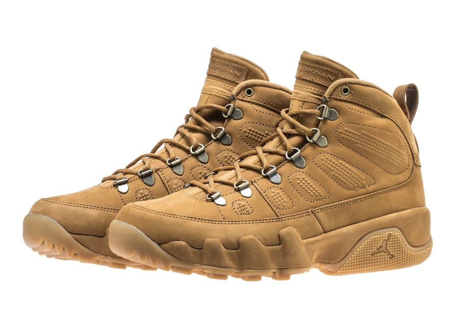 wheat jordan boots