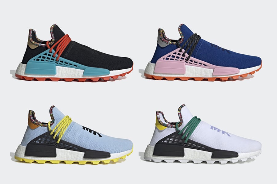 Official Images of the Pharrell x adidas NMD Hu ‘Inspiration’ Pack