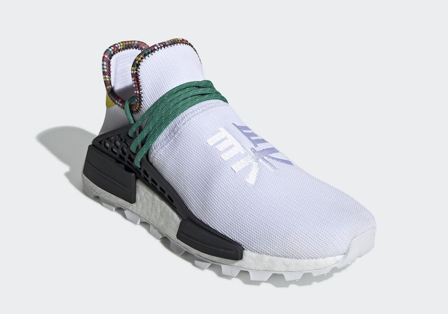 Pharrell adidas NMD Hu White EE7583 Inspiration Pack Release Date