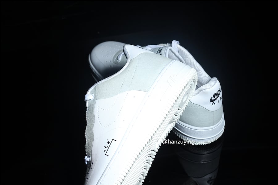 A-Cold-Wall Nike Air Force 1 Low White BQ6924-100 Release Date