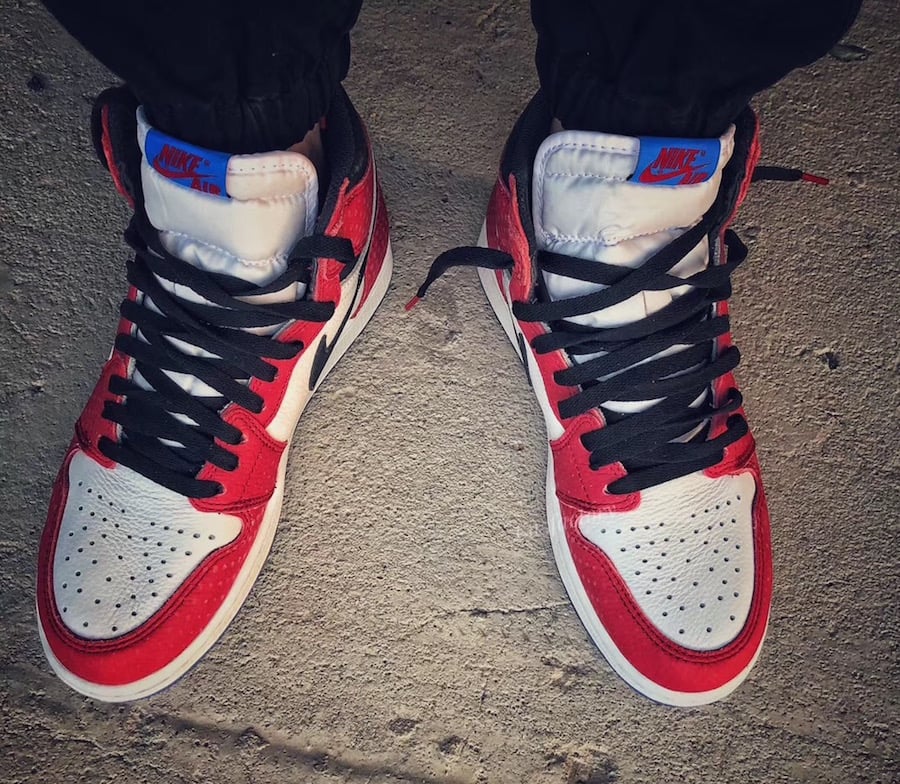 Air Jordan 1 Chicago Crystal Clear Sole On Feet