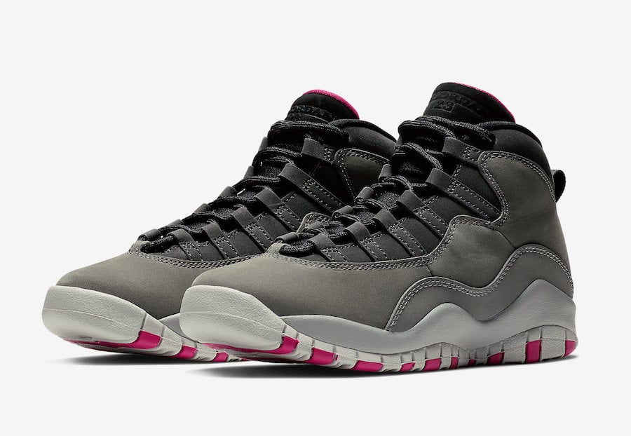 jordan 10 pink and grey