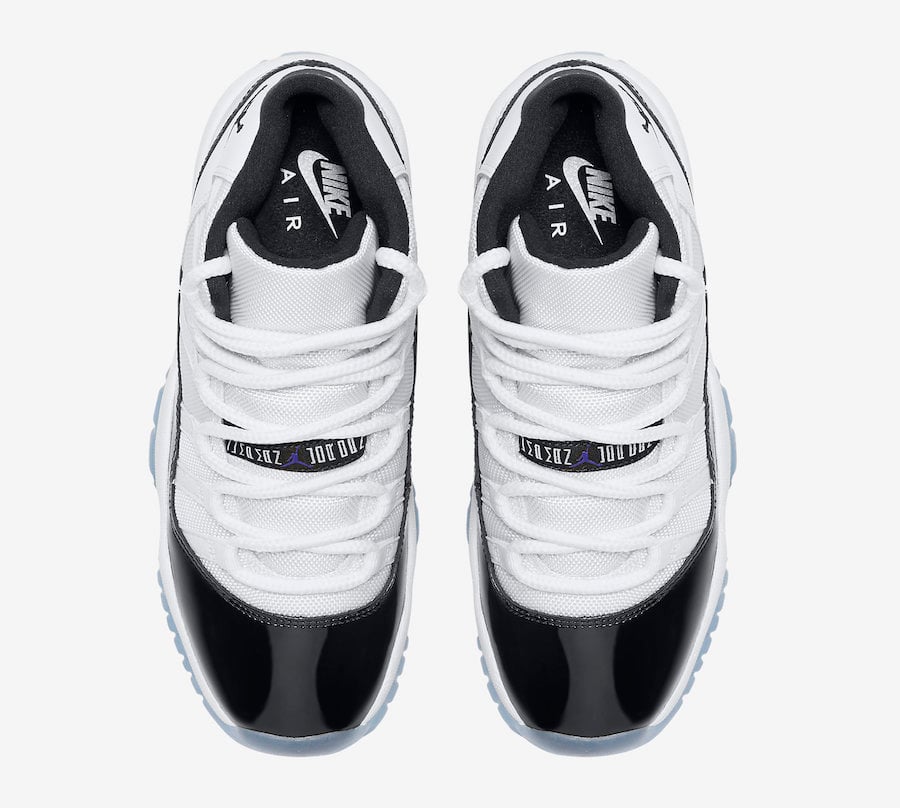 Air Jordan 11 Concord Grade School Sizes