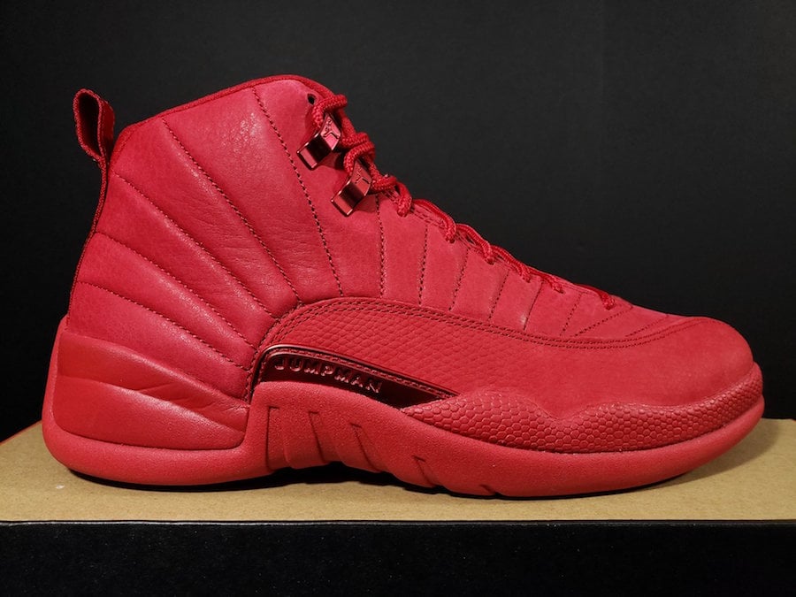 all red jordan 12 2018