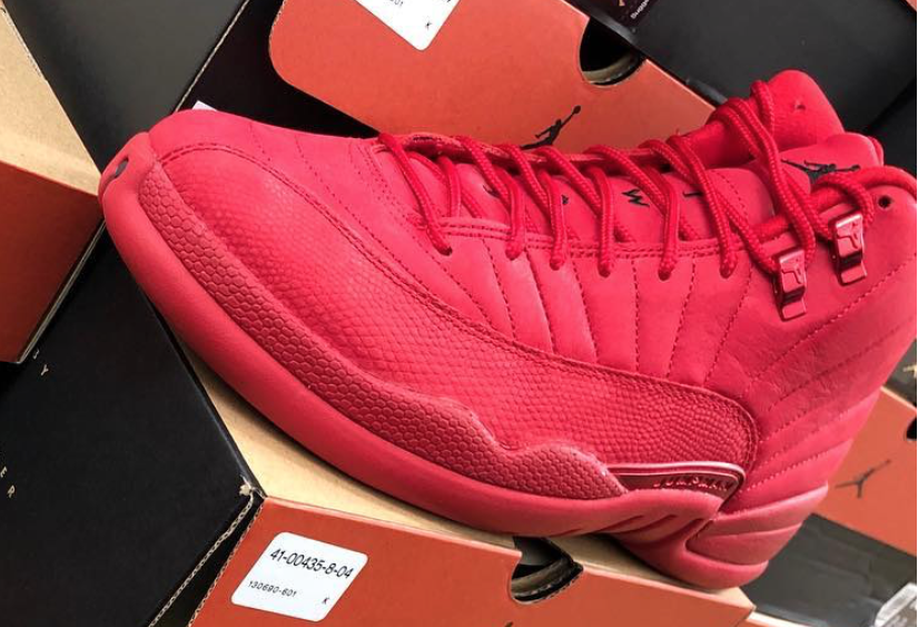 2018 red jordan 12