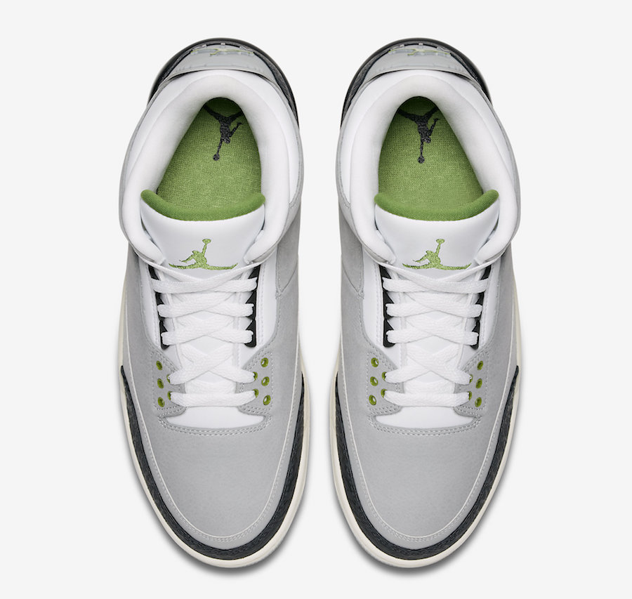 jordan 3 chlorophyll release