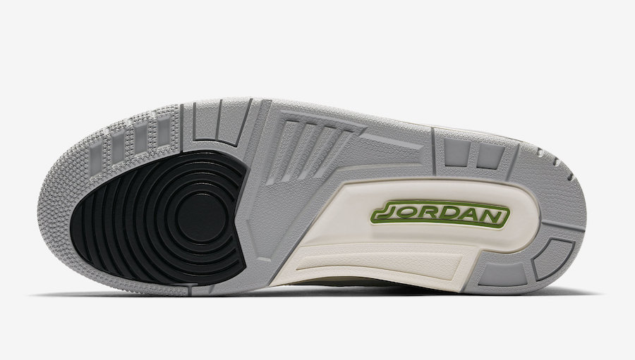 Air Jordan 3 Tinker Chlorophyll 136064-006 Release Date