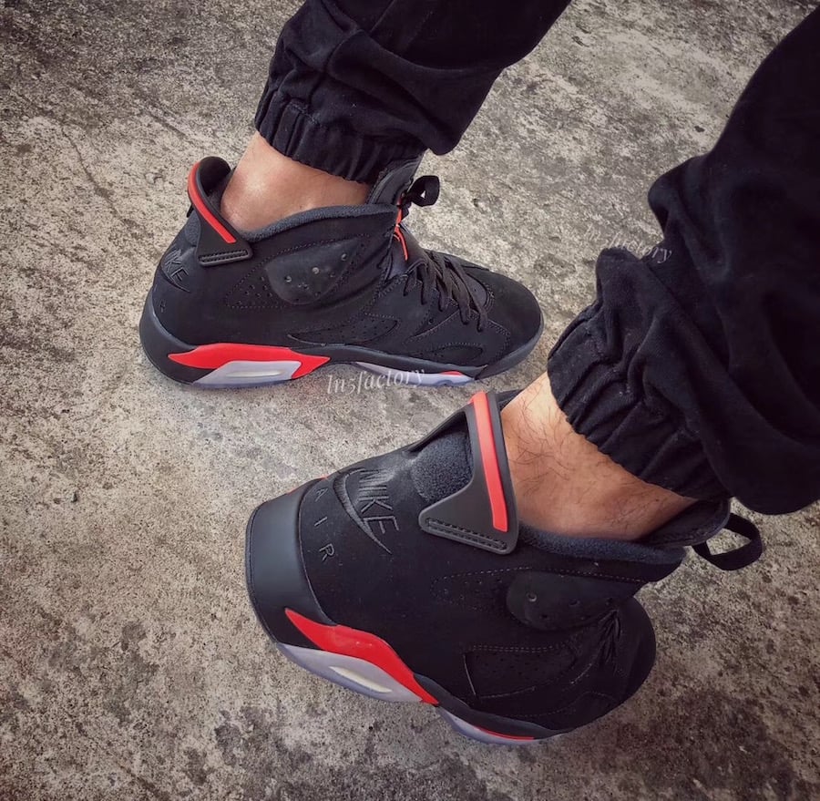 air jordan retro 6 black infrared 2019