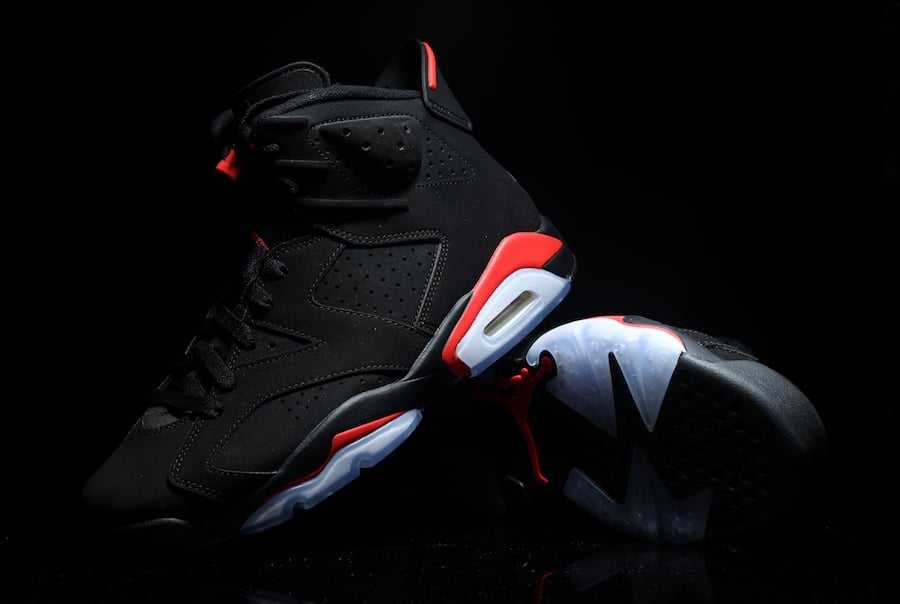 Air Jordan 6 Black Infrared OG 2019 384664-060 Nike Air | SneakerFiles