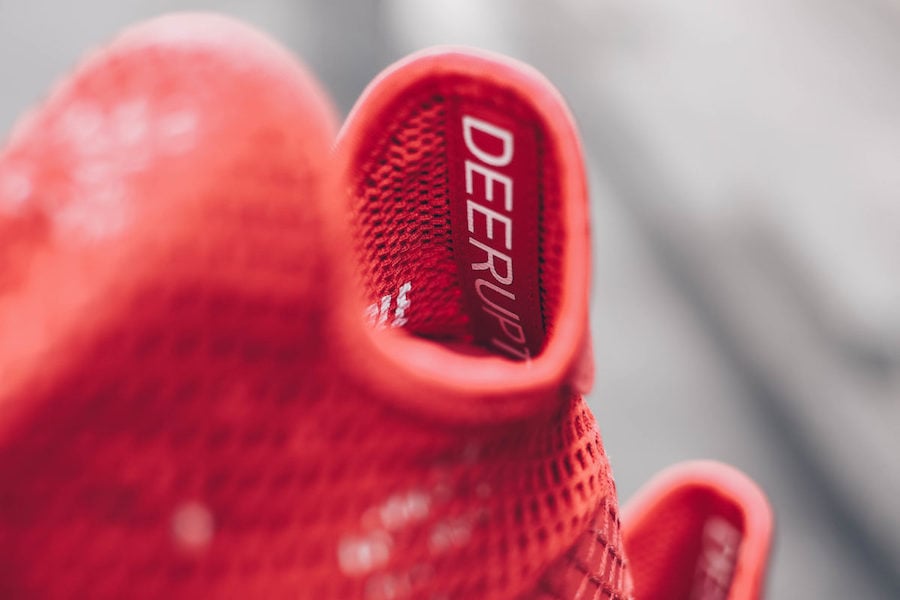 atmos adidas Deerupt Red G27330
