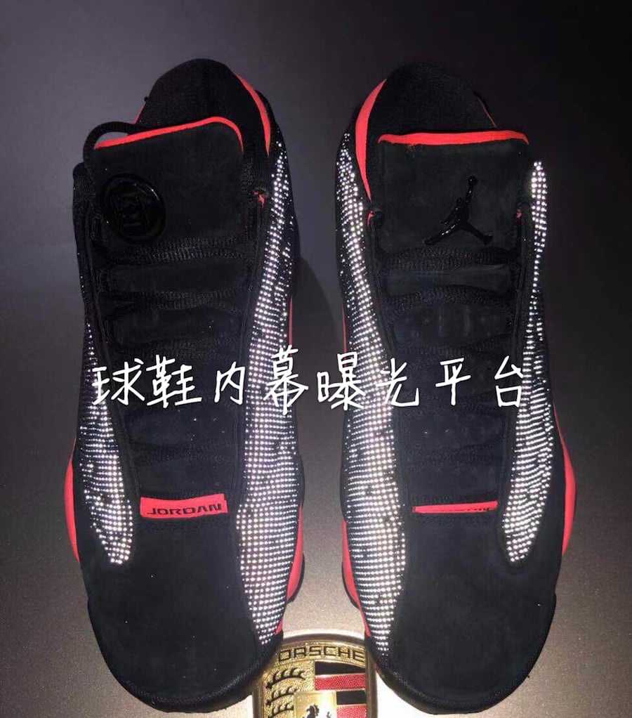 Clot Air Jordan 13 Low Black Infrared AT3102-006