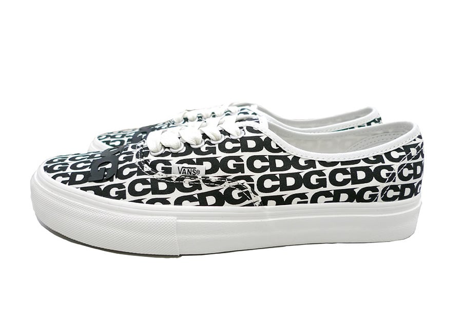 Comme des Garçons x Vans Authentic CDG Release Date | SneakerFiles