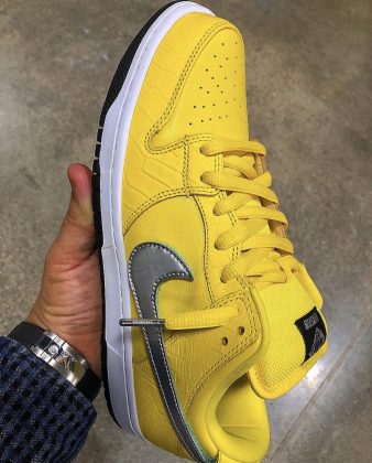 Diamond Supply Co x Nike SB Dunk Low Yellow Release Date | SneakerFiles