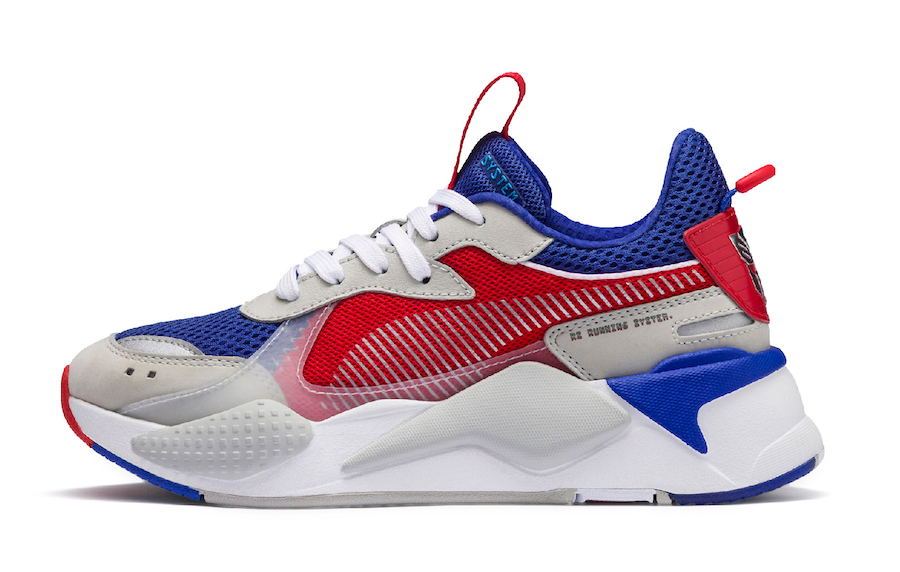 Hasbro Puma RS-X Transformers Optimus Prime Release Date