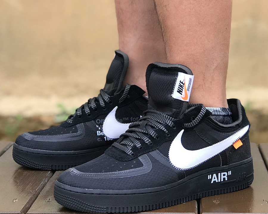 Nike Air Force 1 Low Off-White Black AO4606-001