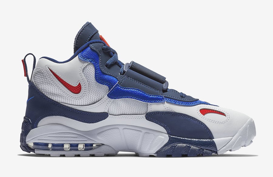 Nike Air Max Speed Turf White blue Red BV1165-100 Release Date