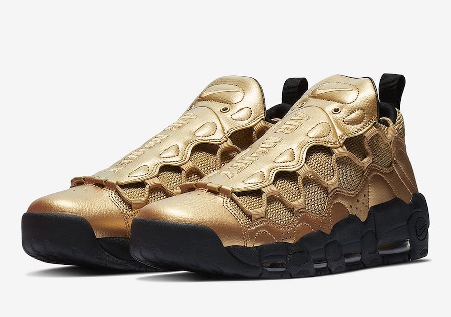 Nike Air More Money Inspired by a Bar of Gold