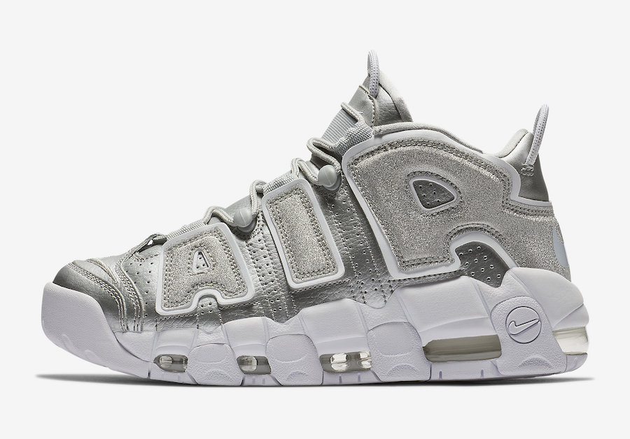 Nike Air More Uptempo Metallic Silver Loud and Clear 917593-003