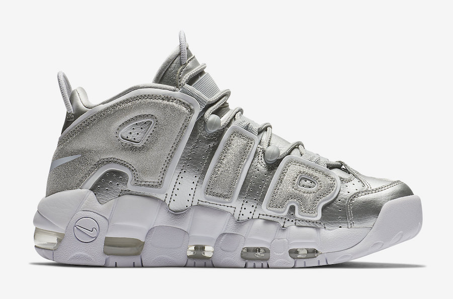 Nike Air More Uptempo Metallic Silver Loud and Clear 917593-003