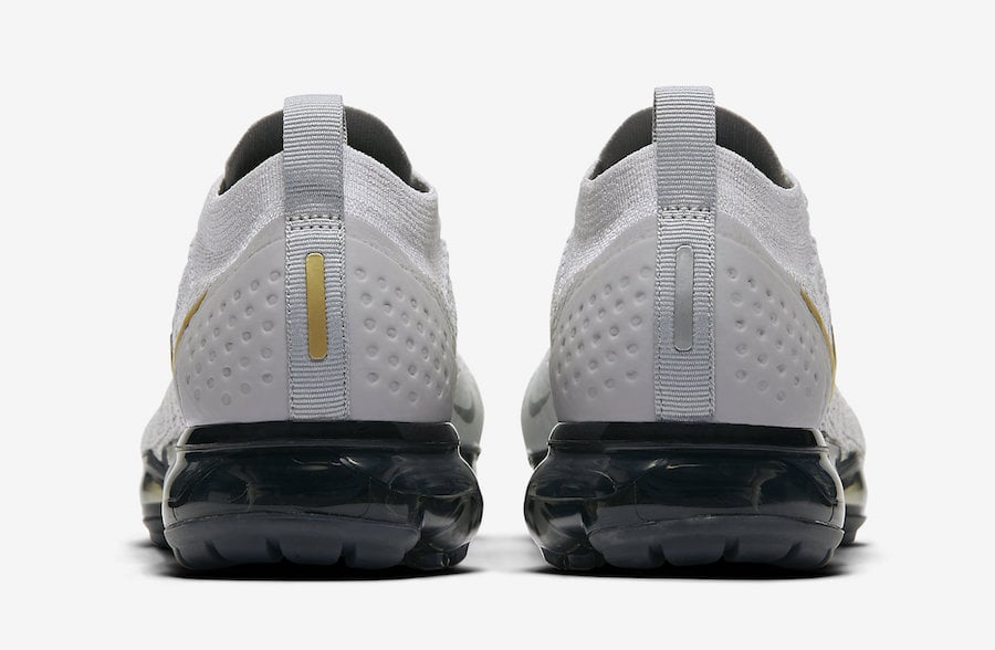 Nike Air VaporMax 2.0 Vast Grey Metallic Gold Nike Air VaporMax 2.0 Vast Grey Metallic Gold 942843-010