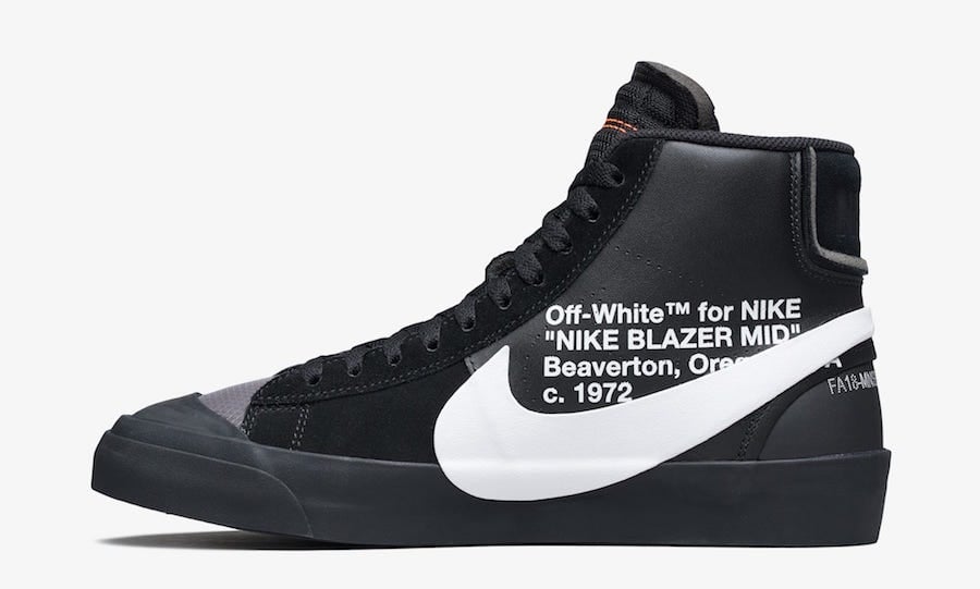 Off-White Nike Blazer Mid Grim Reapers Black Pure Platinum Wolf Grey