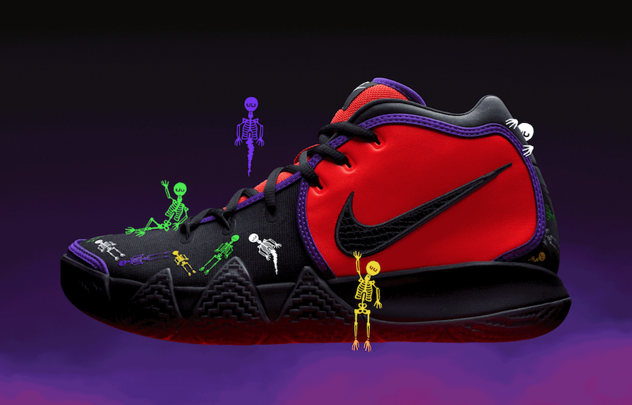 nike kyrie 4 day of the dead