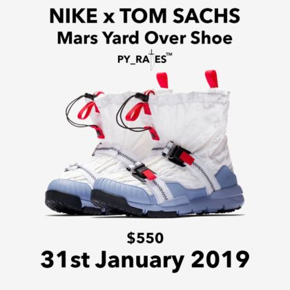 Tom Sachs Nike Mars Yard Overshoe AH7767-101 Release Date | SneakerFiles