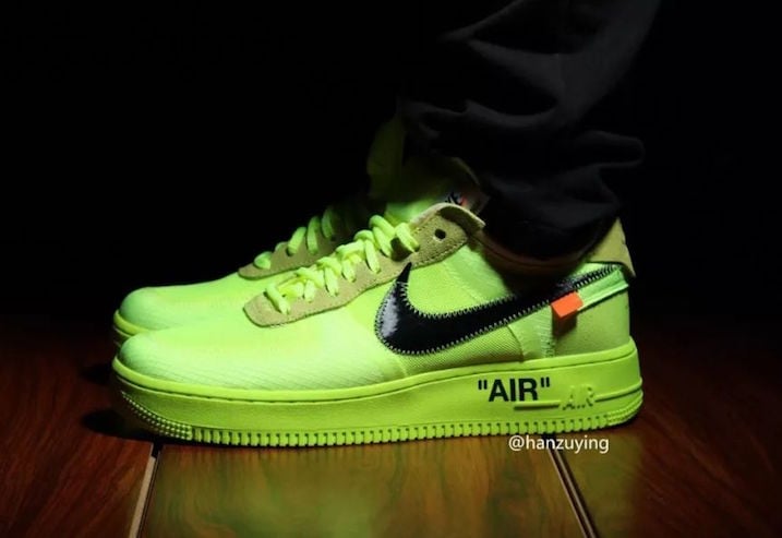 Off-White Nike Air Force 1 Volt
