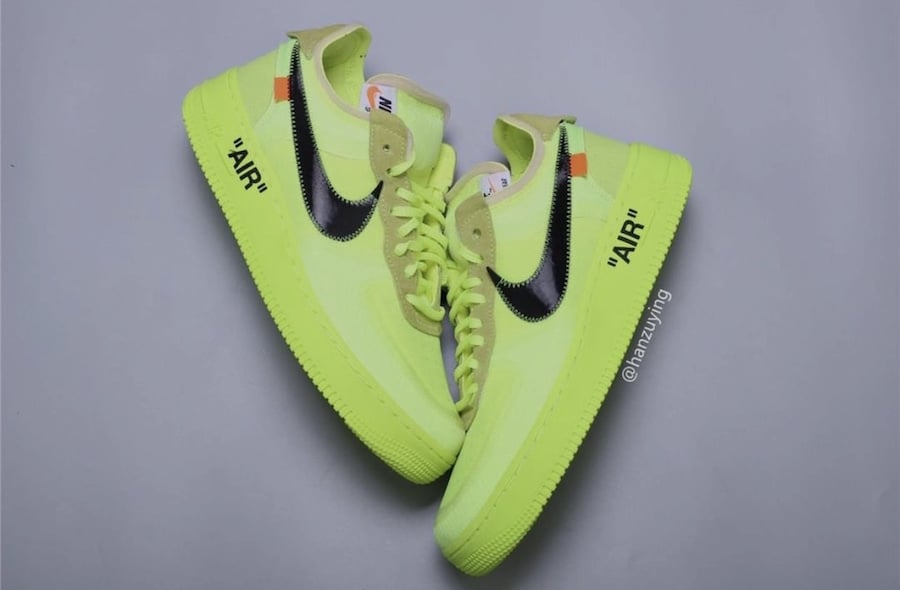 Off-White Nike Air Force 1 Volt