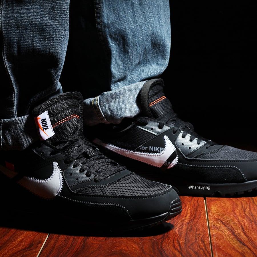 Off-White Nike Air Max 90 Black AA7293-001 Release Date