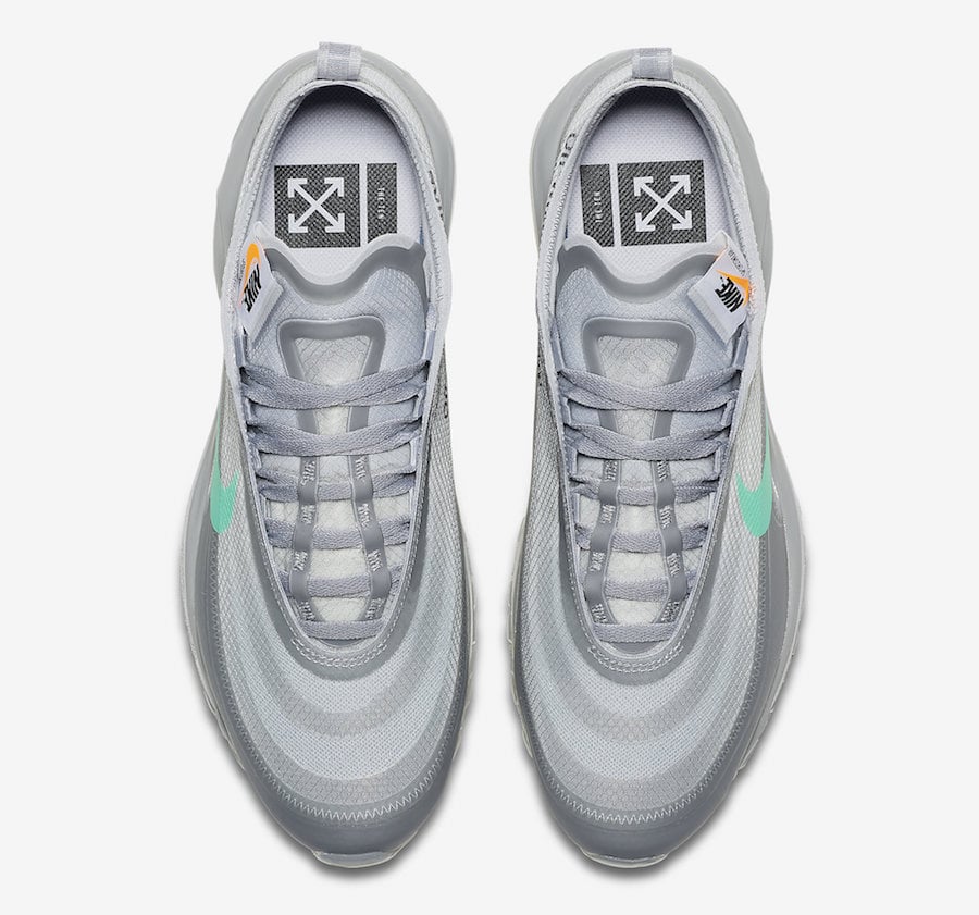 Off-White Nike Air Max 97 Menta AJ4585-101 Release Date | SneakerFiles