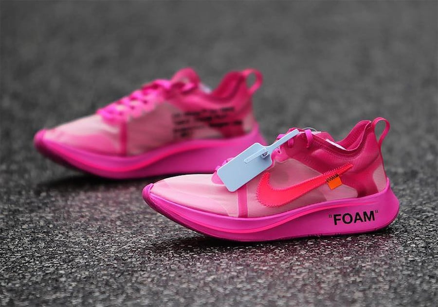 Off-White Nike Zoom Fly Pink AJ4588-001 Release Date