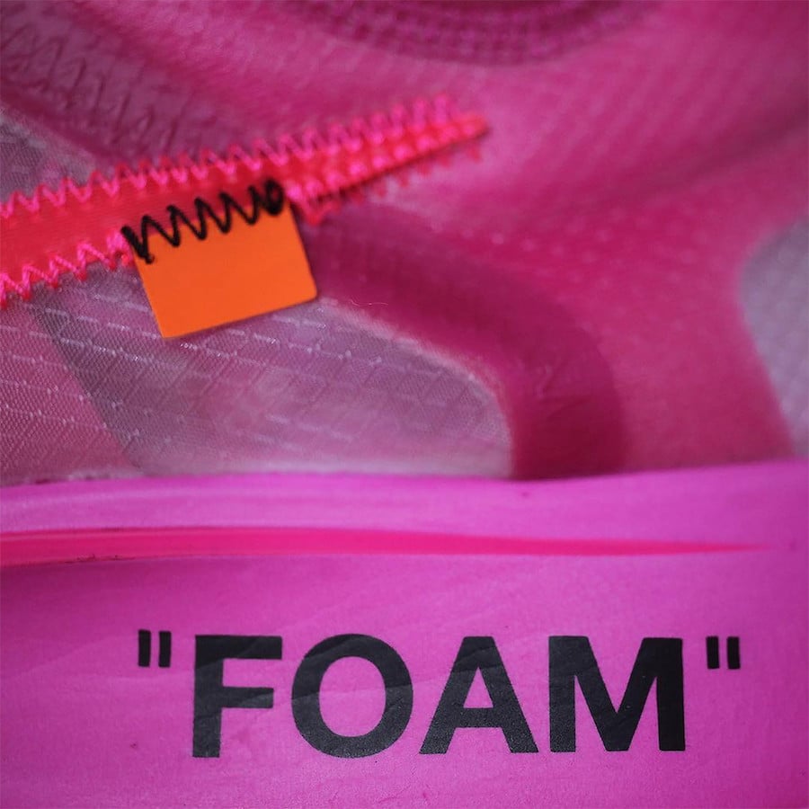 Off-White Nike Zoom Fly Pink AJ4588-001 Release Date