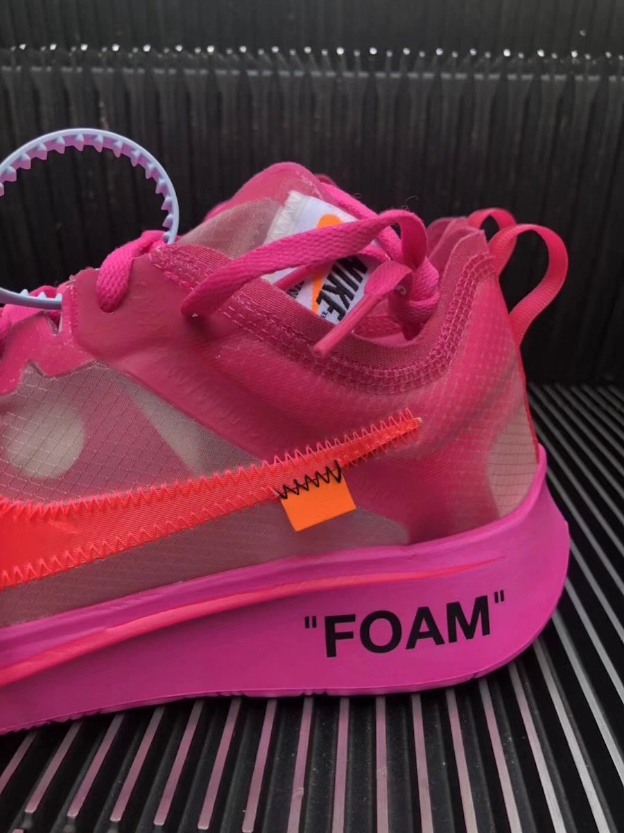 Off-White Nike Zoom Fly Pink AJ4588-600