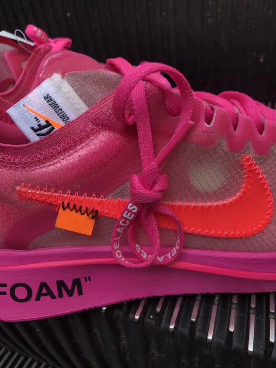 off white pink nike zoom