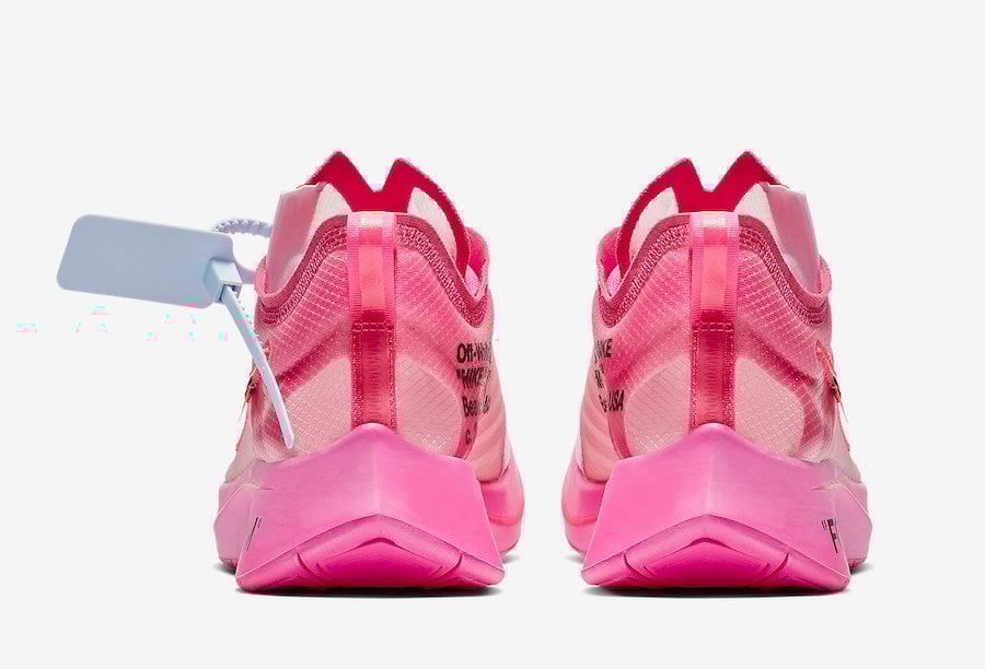 Off-White Nike Zoom Fly Tulip Pink AJ4588-600 Release Date Info