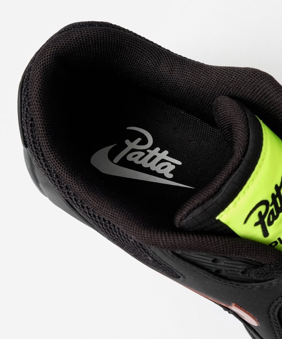 Patta Nike Air Max 90 95 Black Mars Stone Black  CJ4741-001 Release Date