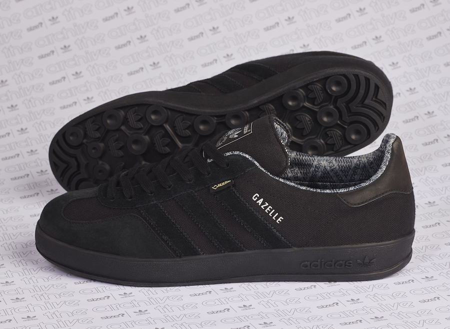 size adidas Gazelle Indoor Gore-Tex Black Release Date
