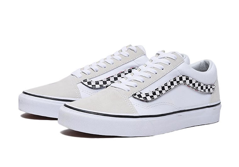 checkered stripe vans