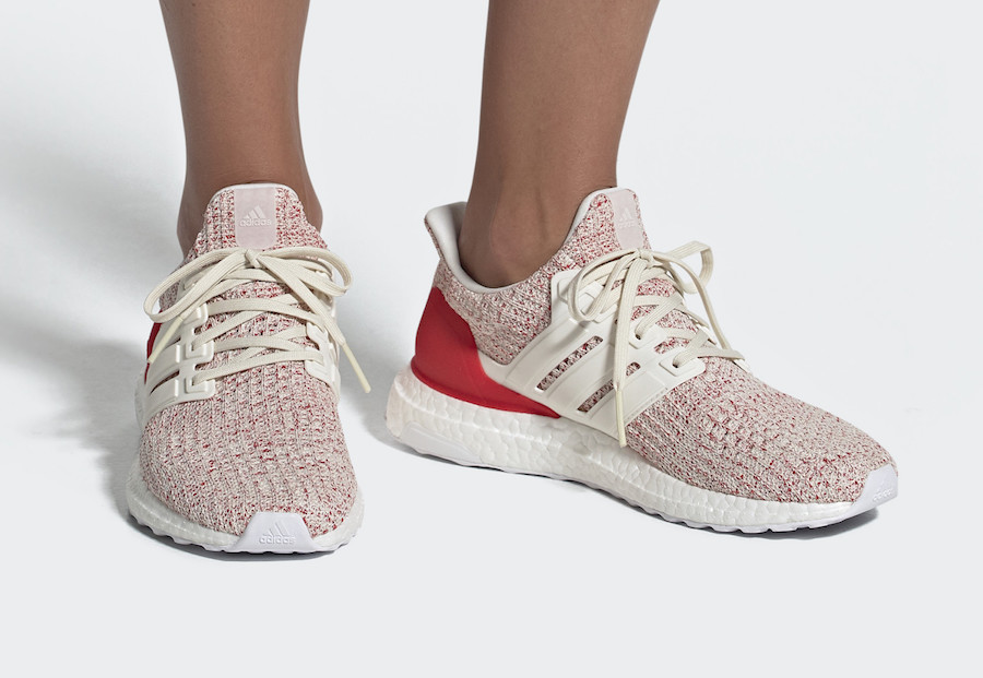 ultra boost 4.0 white red