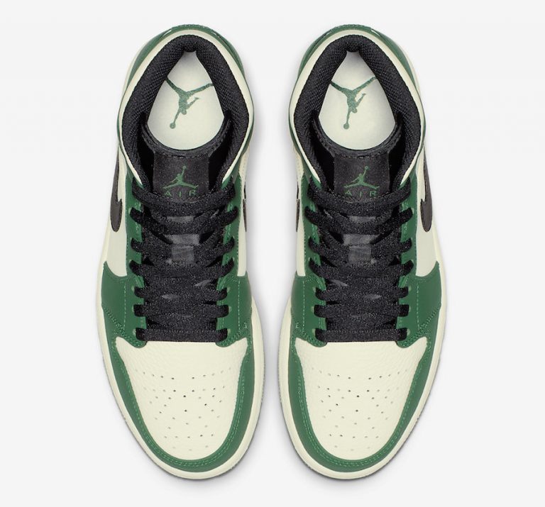 Air Jordan 1 Mid Pine Green 852542-301 Release Date | SneakerFiles
