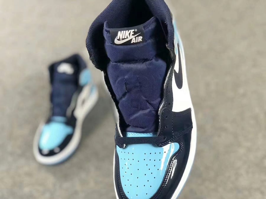 Air Jordan 1 UNC Obsidian Blue Chill CD0461-401 Release Date