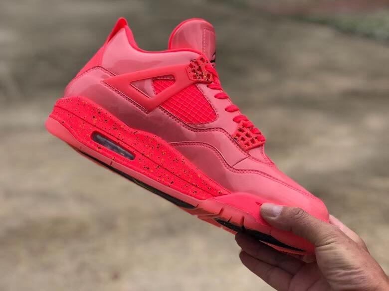 Air Jordan 4 NRG Hot Punch Black Volt AQ9128-600