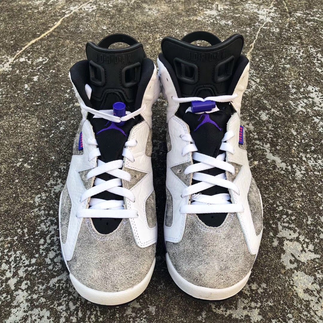 grey and purple jordan 6